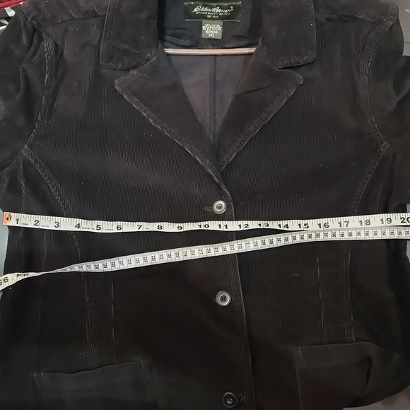 Eddie Bauer corduroy black blazer jacket size XXL - Picture 5 of 6